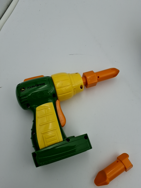 John Deere traktor og skruemaskine